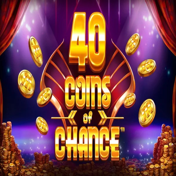 Slots logo of 40 Coins of Chance from SYNOT Games at Quickbet casino