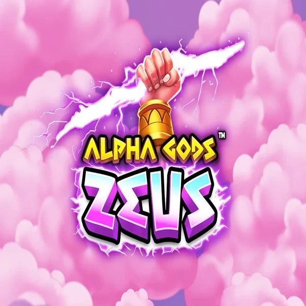 Alpha Gods Zeus slot visual from PearFiction Studios available on quickbetcasino.uk