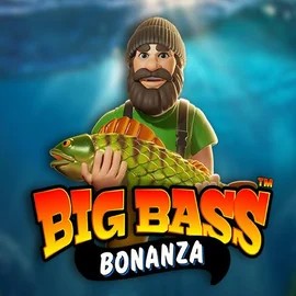 Big Bass Bonanza online game logo by Pragmatic Play on quickbetcasino.uk
