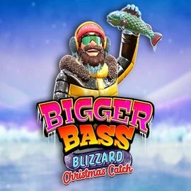 Bigger Bass Blizzard Christmas Catch online game logo by Pragmatic Play on quickbetcasino.uk