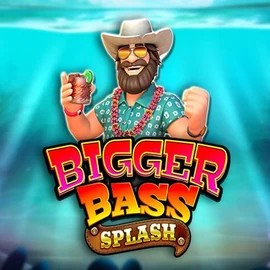 Bigger Bass Splash slot visual from Pragmatic Play available on quickbetcasino.uk