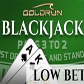 Blackjack Low Bets by Holland Power Gaming, showcased at quickbetcasino.uk – game logo
