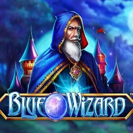 Blue Wizard slot visual from Quickspin available on quickbetcasino.uk