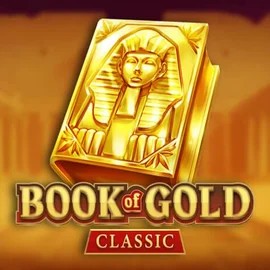 Book of Gold Classic by Playson, showcased at quickbetcasino.uk – game logo