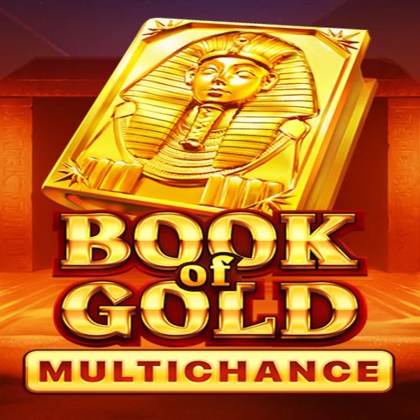 Official Slots logo: Book of Gold Multichance by Playson at Quickbet casino