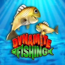 Dynamite Fishing online game logo by Inspired Gaming on quickbetcasino.uk