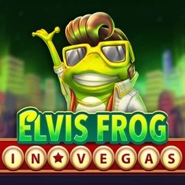 Elvis Frog In Vegas by BGAMING, showcased at quickbetcasino.uk – game logo