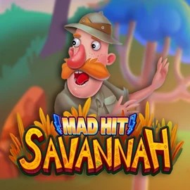 Mad Hit Savannah by RubyPlay, showcased at quickbetcasino.uk – game logo
