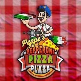 Peppe’s Pepperoni Pizza Plaza slot visual from Pragmatic Play available on quickbetcasino.uk
